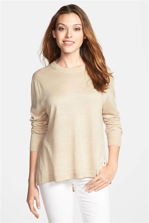 yellow ruffle hem michael kors sweater|Michael kors womens sweaters + FREE SHIPPING .